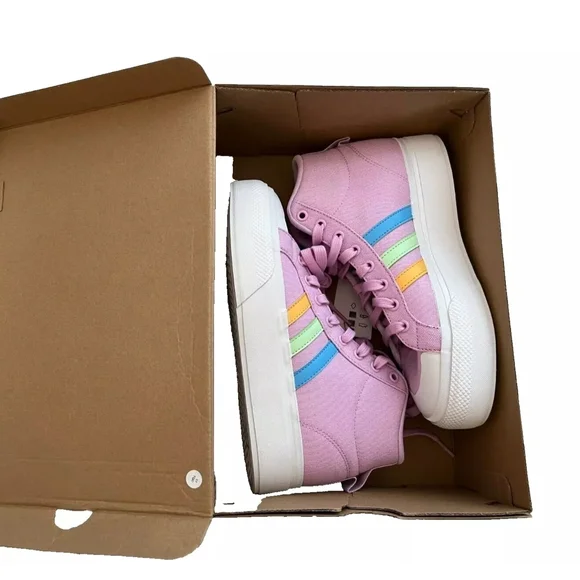 Adidas ID5550 Bravada 2.0 Skateboard Platform Sneakers Size 7 - Picture 3 of 3